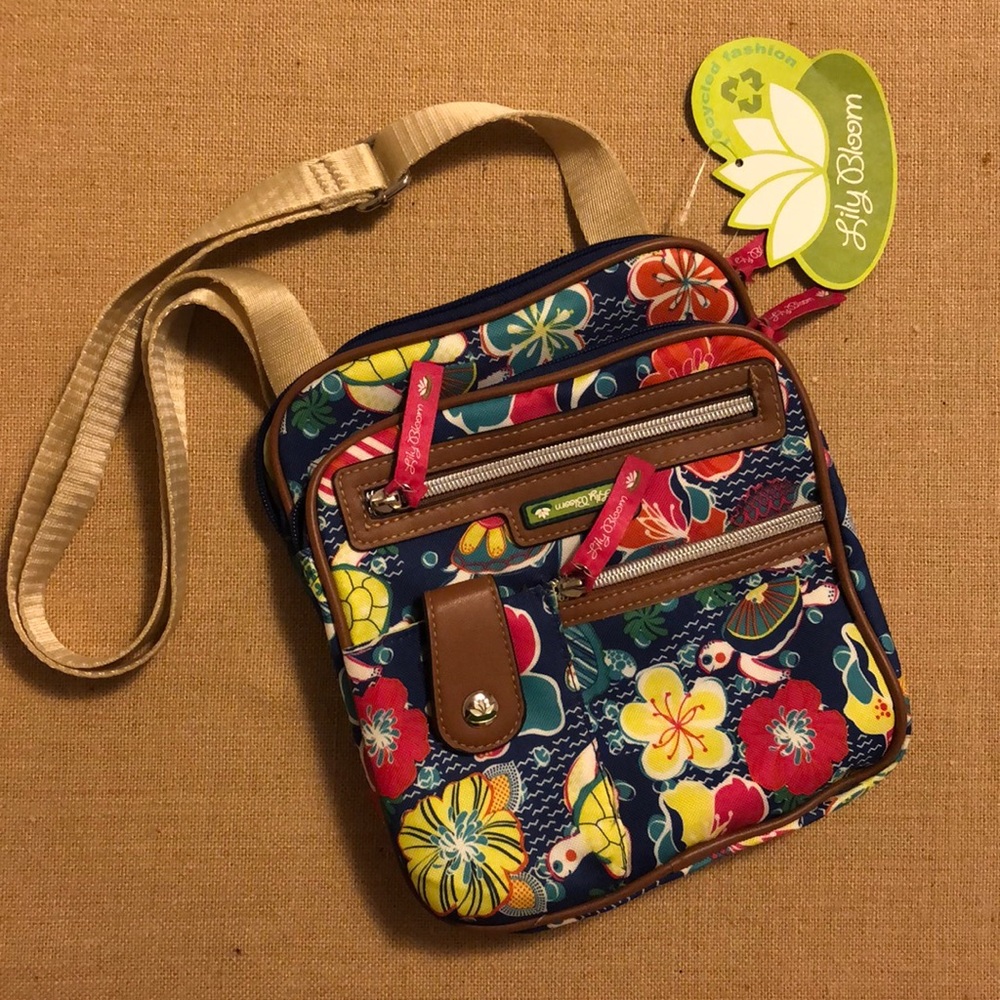 Lily Bloom turtle power satchel bag